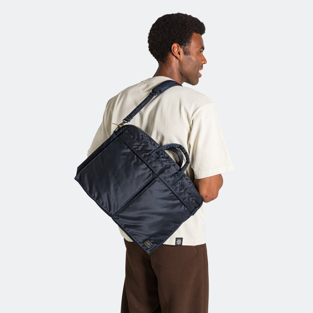 Tanker 2Way Briefcase - Iron Blue