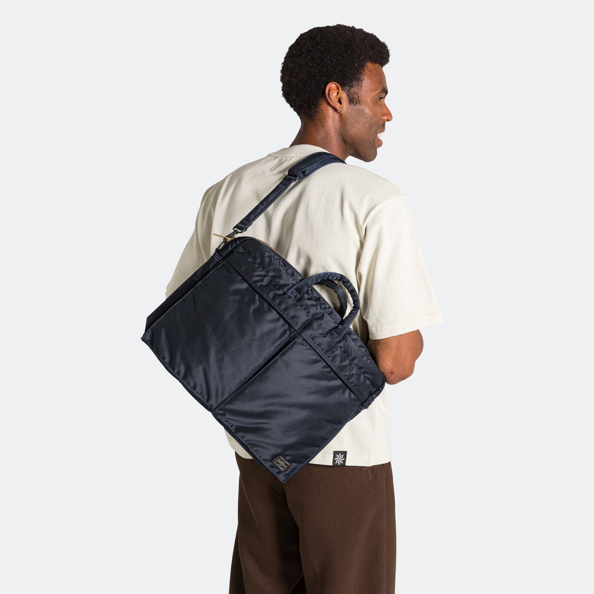 Tanker 2Way Briefcase - Iron Blue