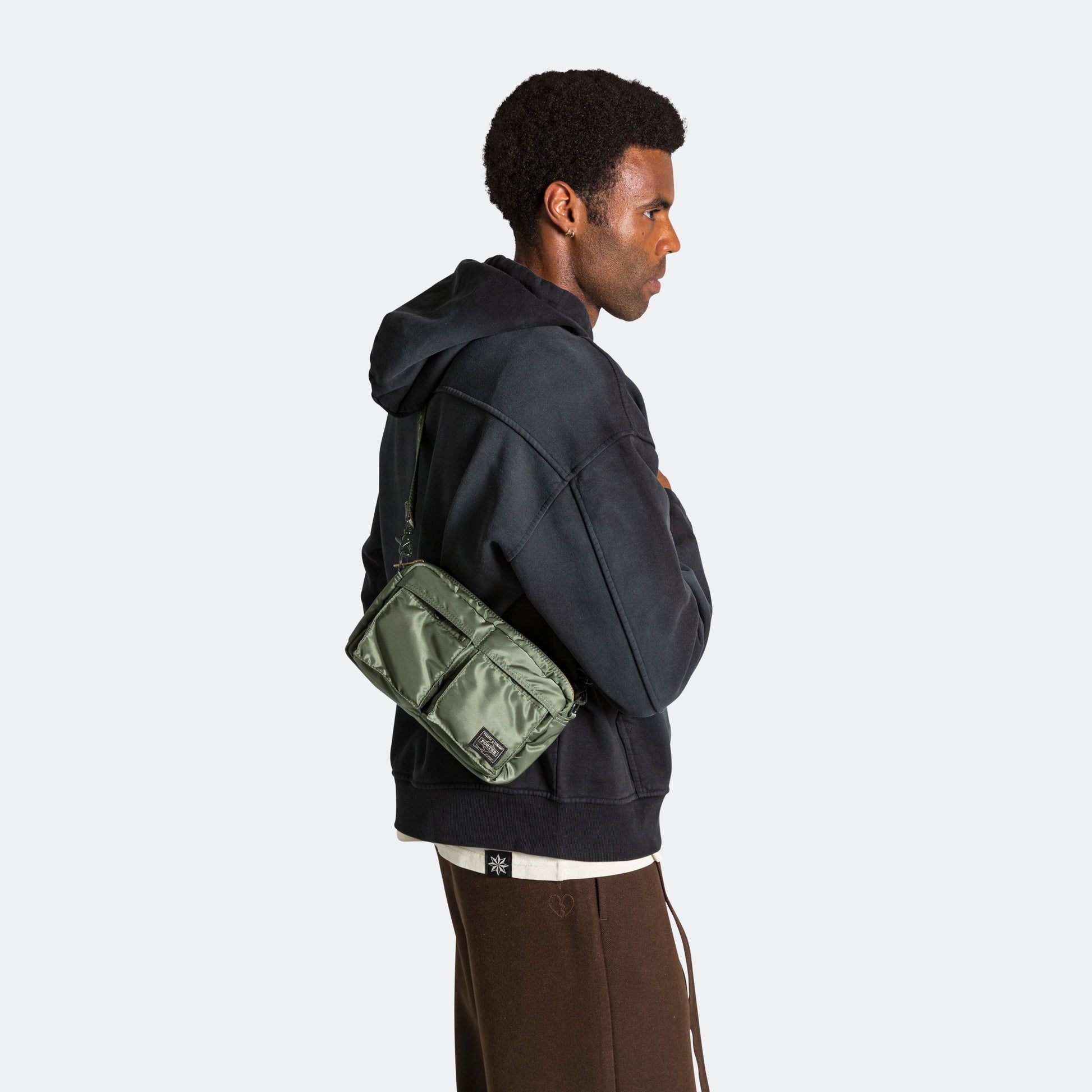 Tanker Shoulder Bag - Sage Green