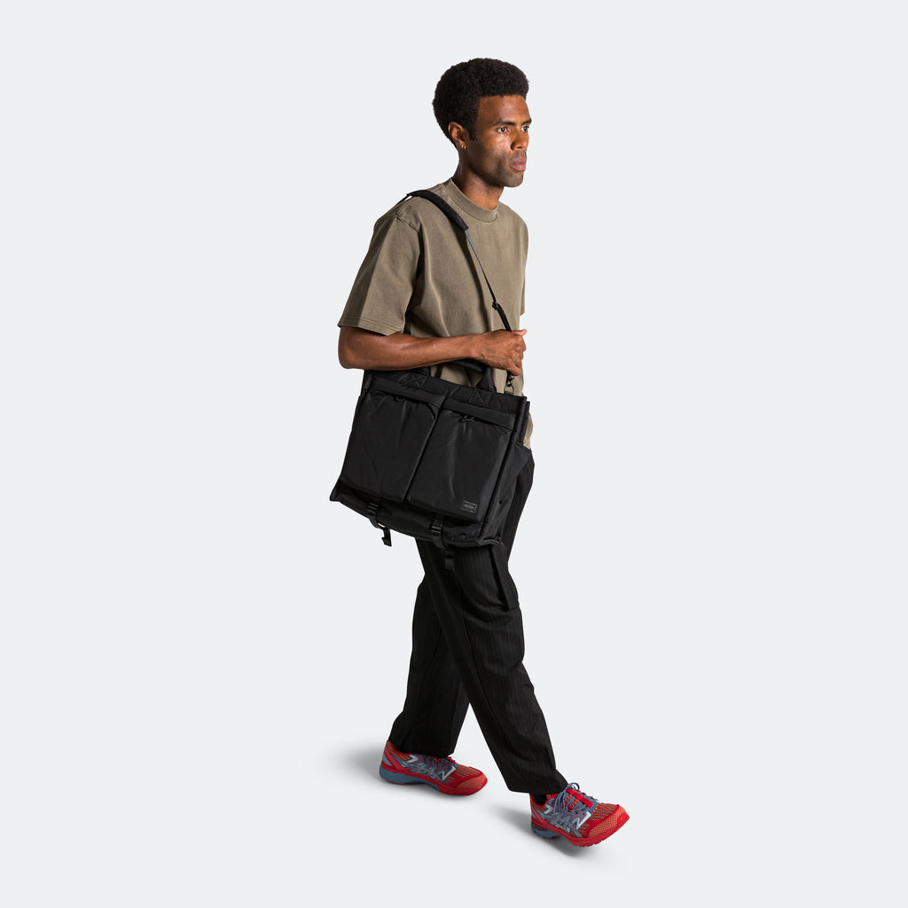 Senses Tote Bag (L) - Black