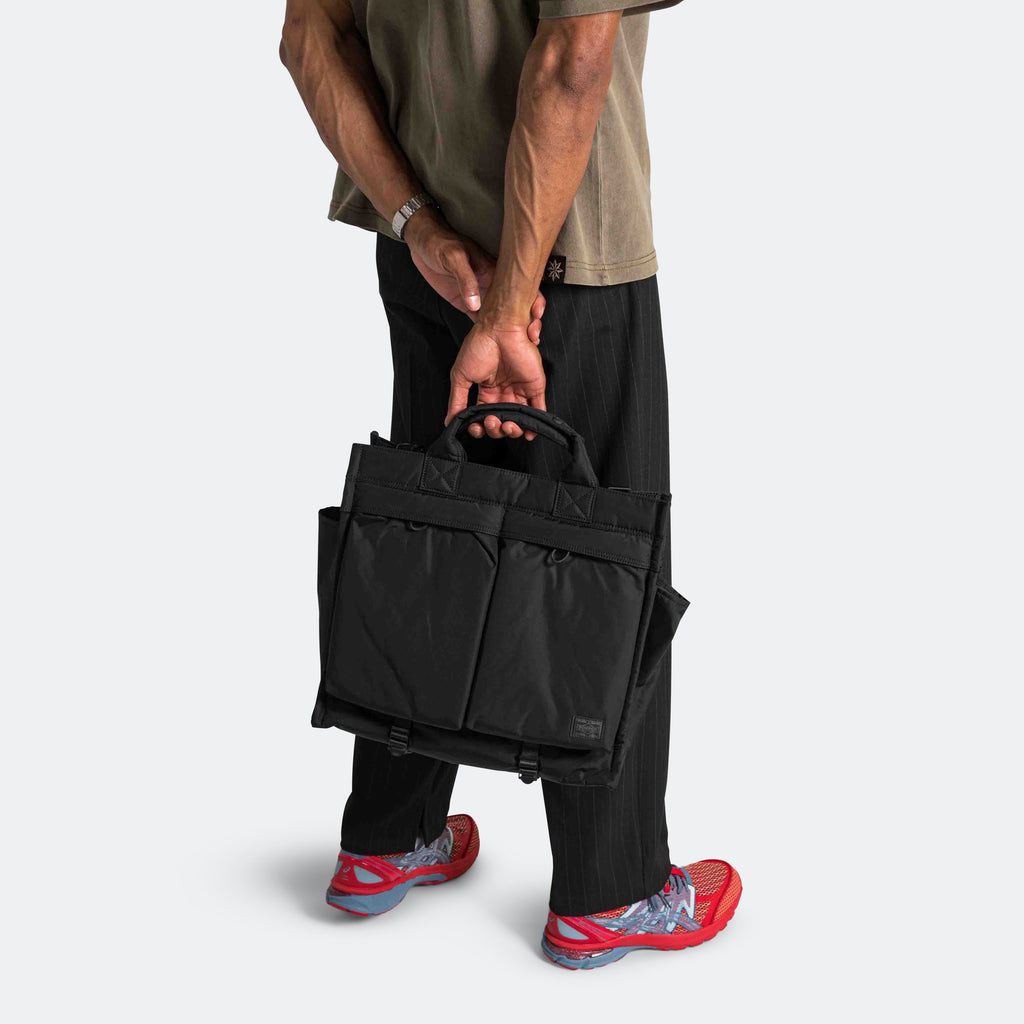 Senses Tote Bag (L) - Black