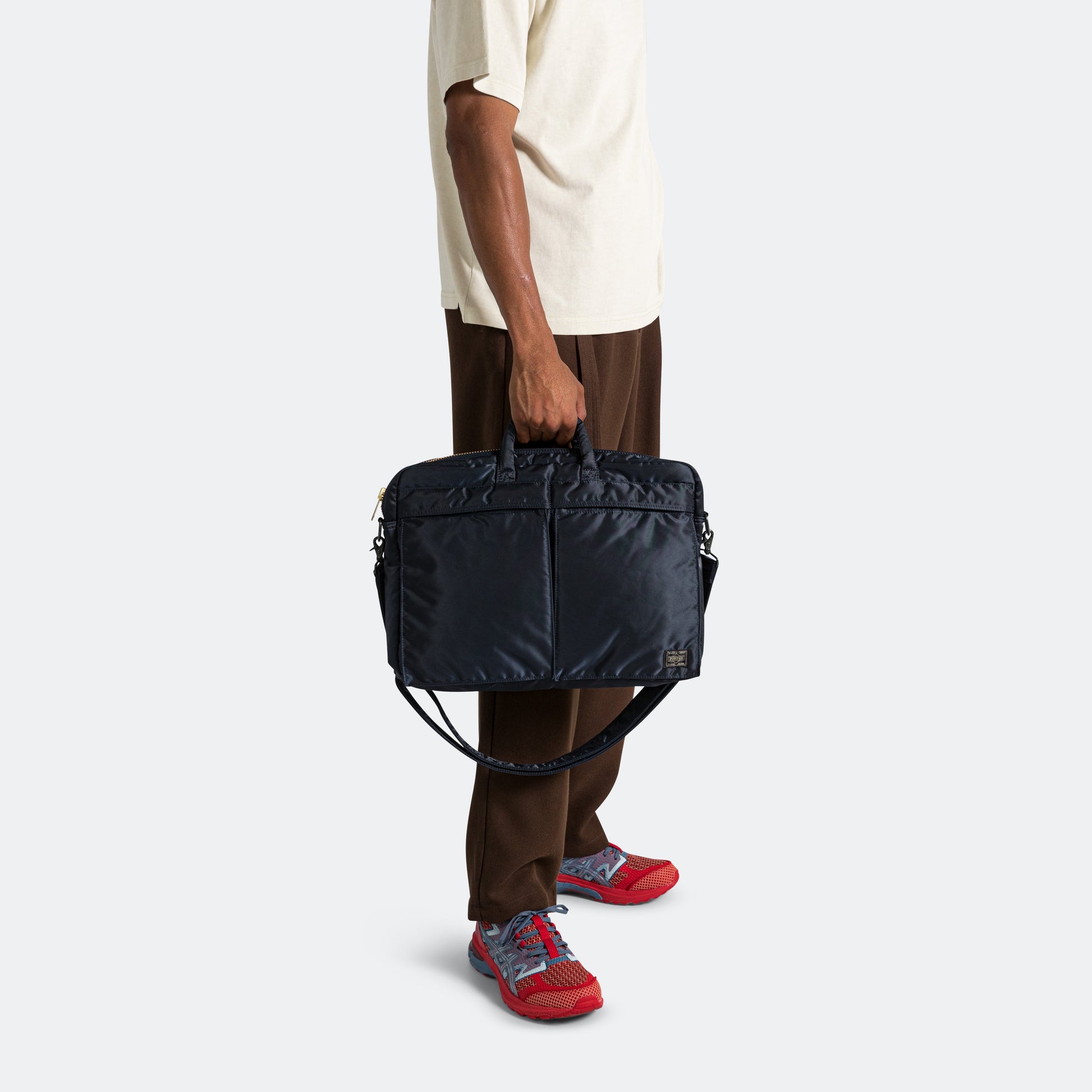 Tanker 2Way Briefcase - Black