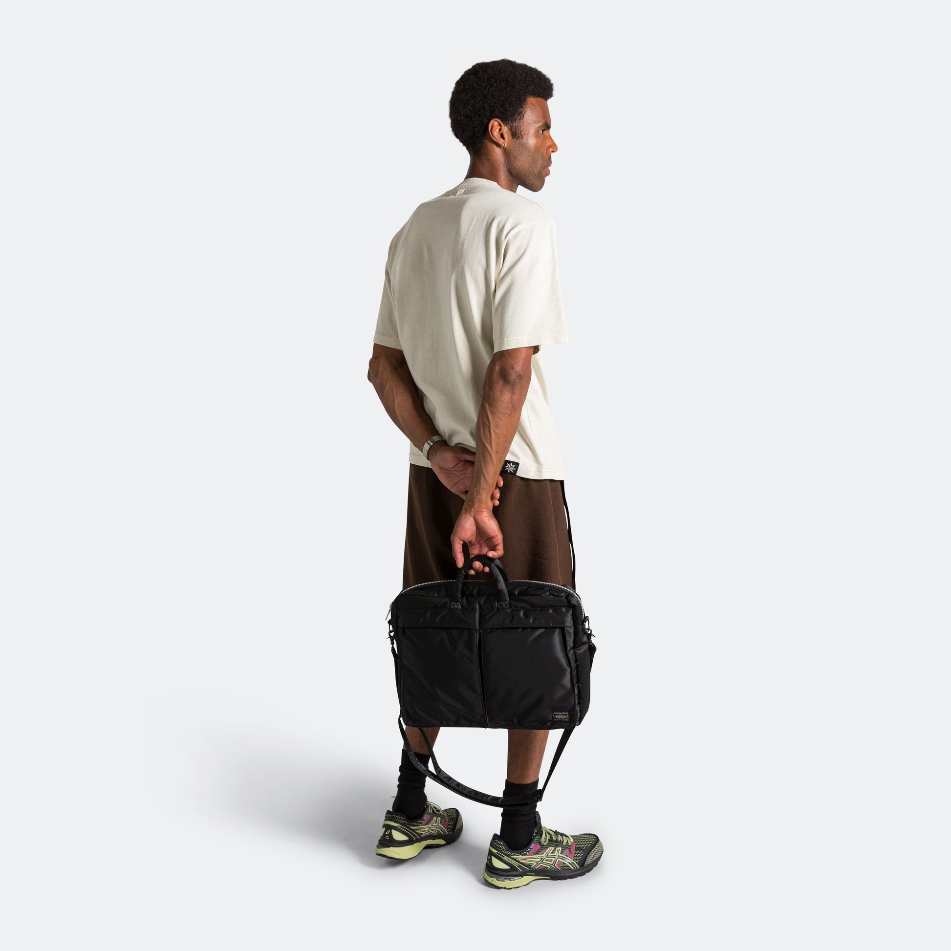 Tanker 2Way Briefcase - Black