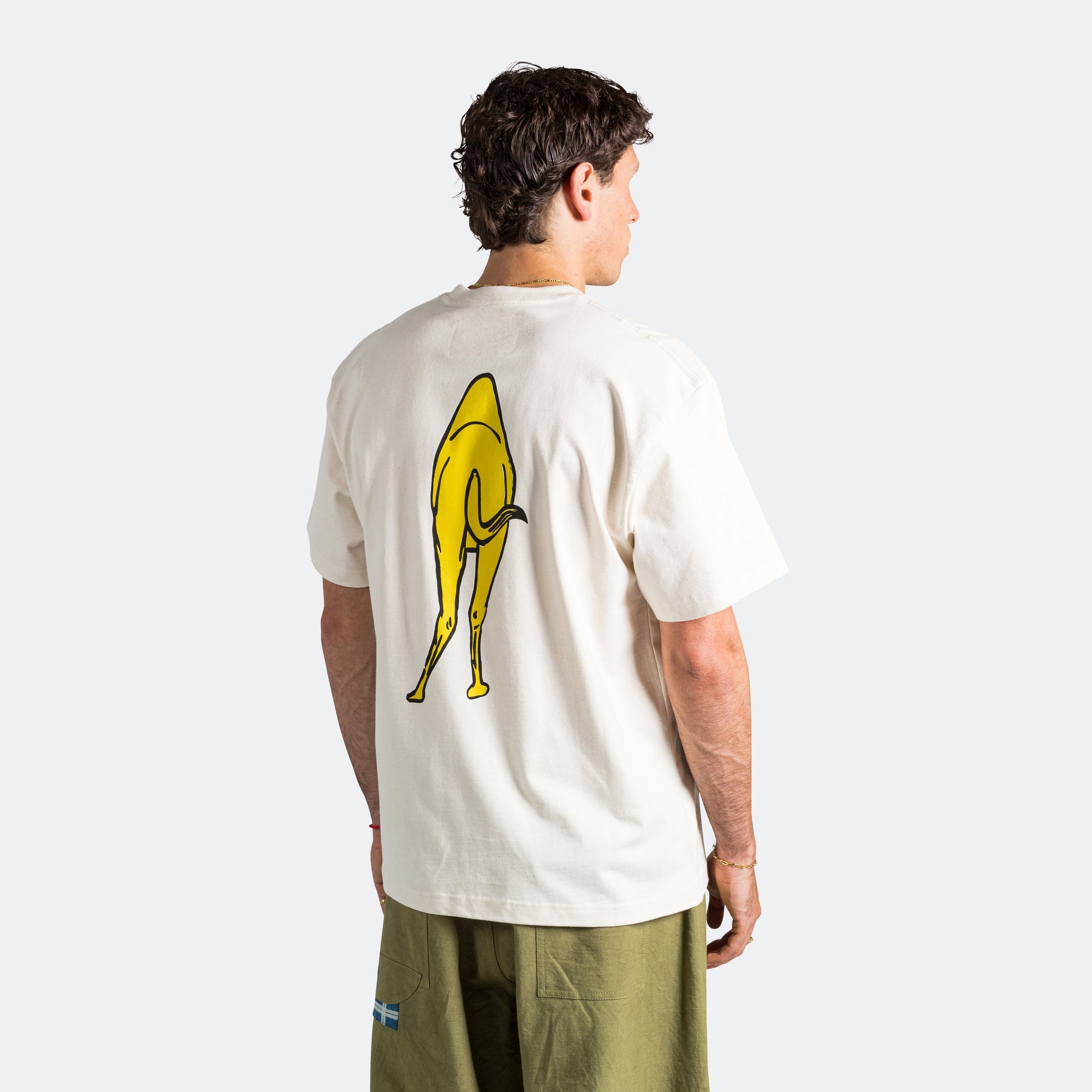 Grateful SS Tee - Ecru Camel