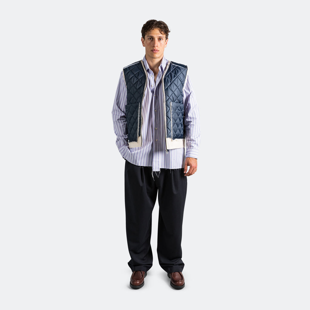 Research Zip Vest - Navy