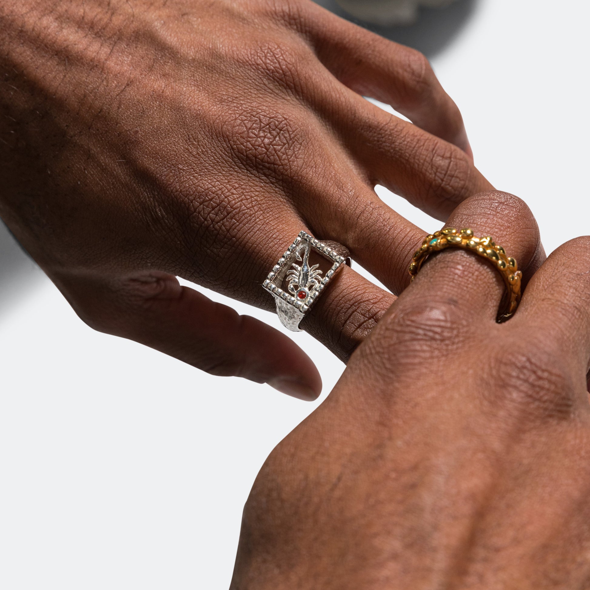 Scorpio Signet - Silver 925/Citrine