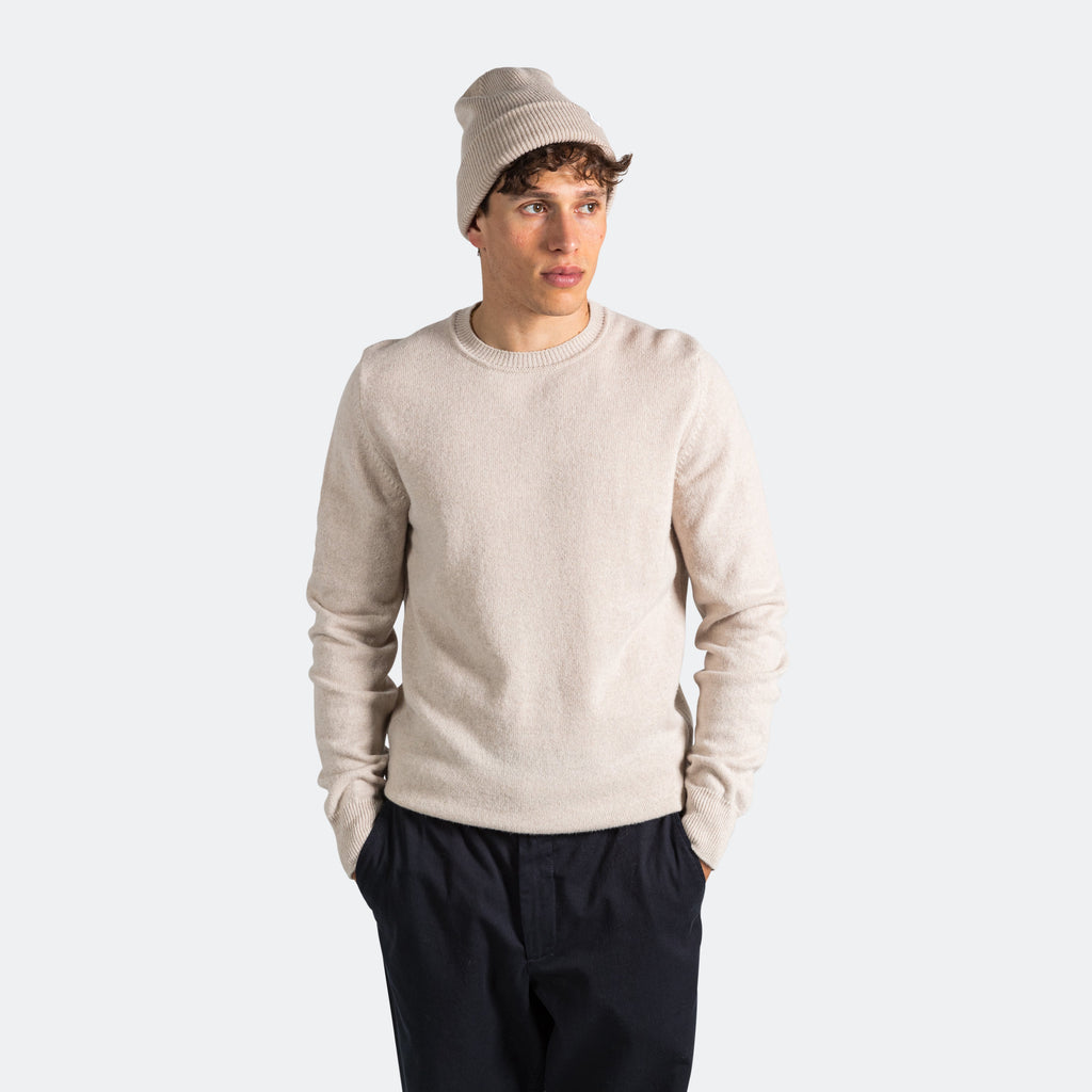Sigfred Lambswool Sweater - Oatmeal