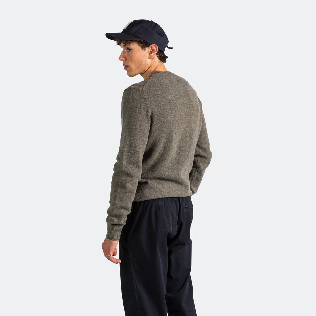 Sigfred Lambswool Sweater - Ivy Green