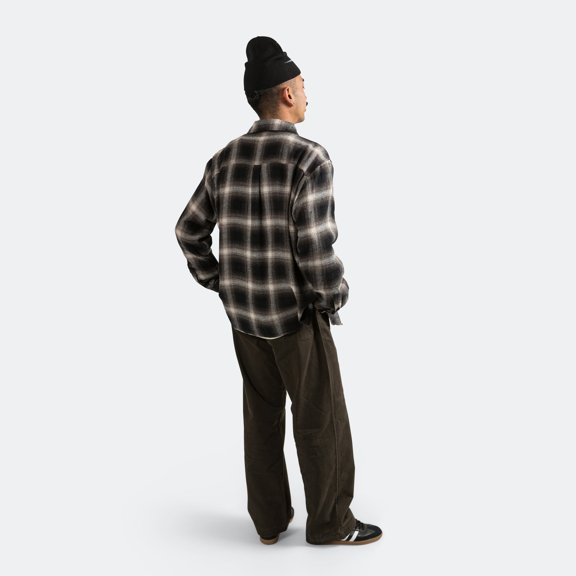 The BB Shirt - Black Plaid