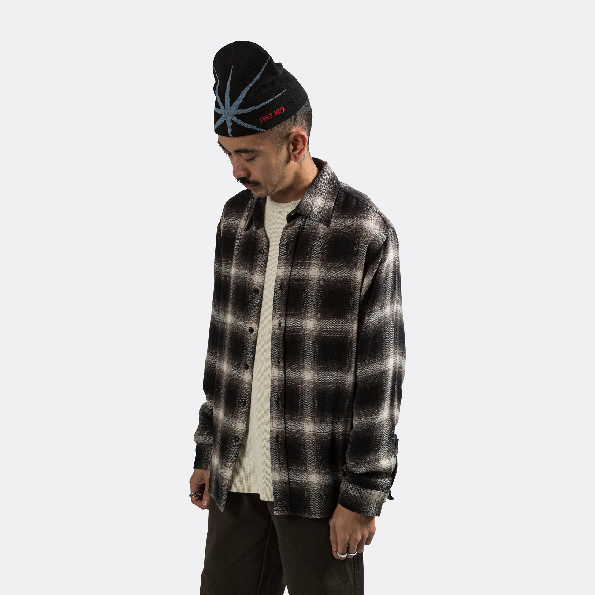 The BB Shirt - Black Plaid