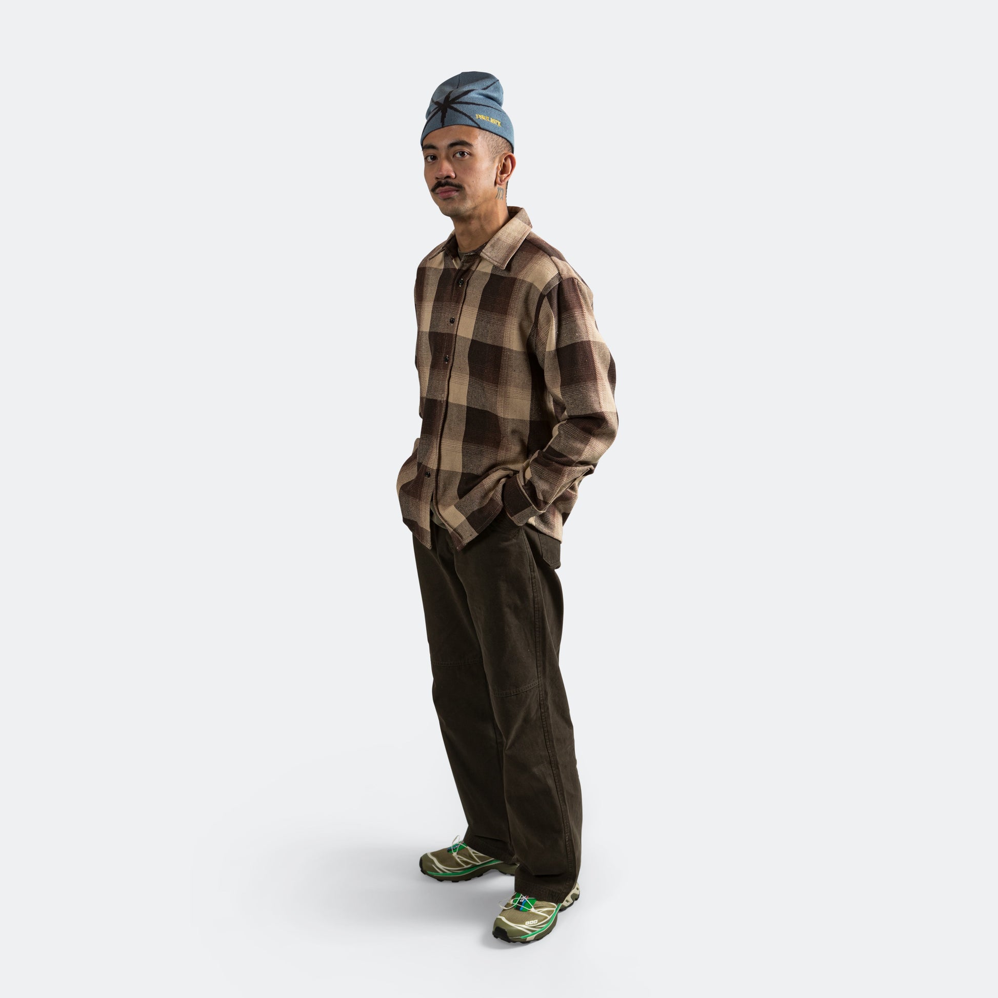 The BB Shirt - Brown Plaid