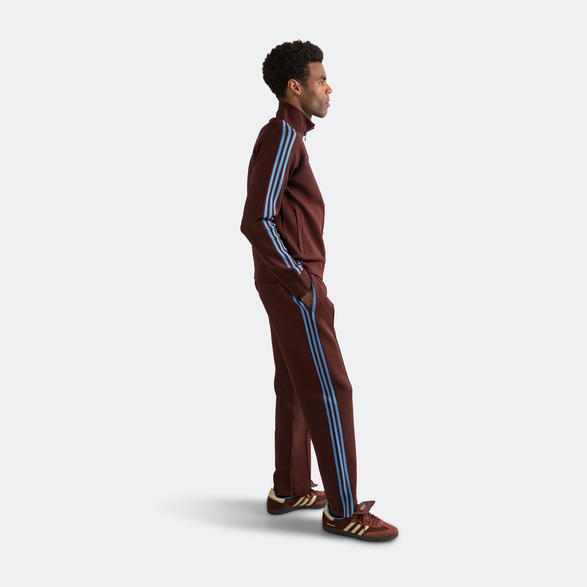 Knit Tracktop × Wales Bonner - Mystery Brown