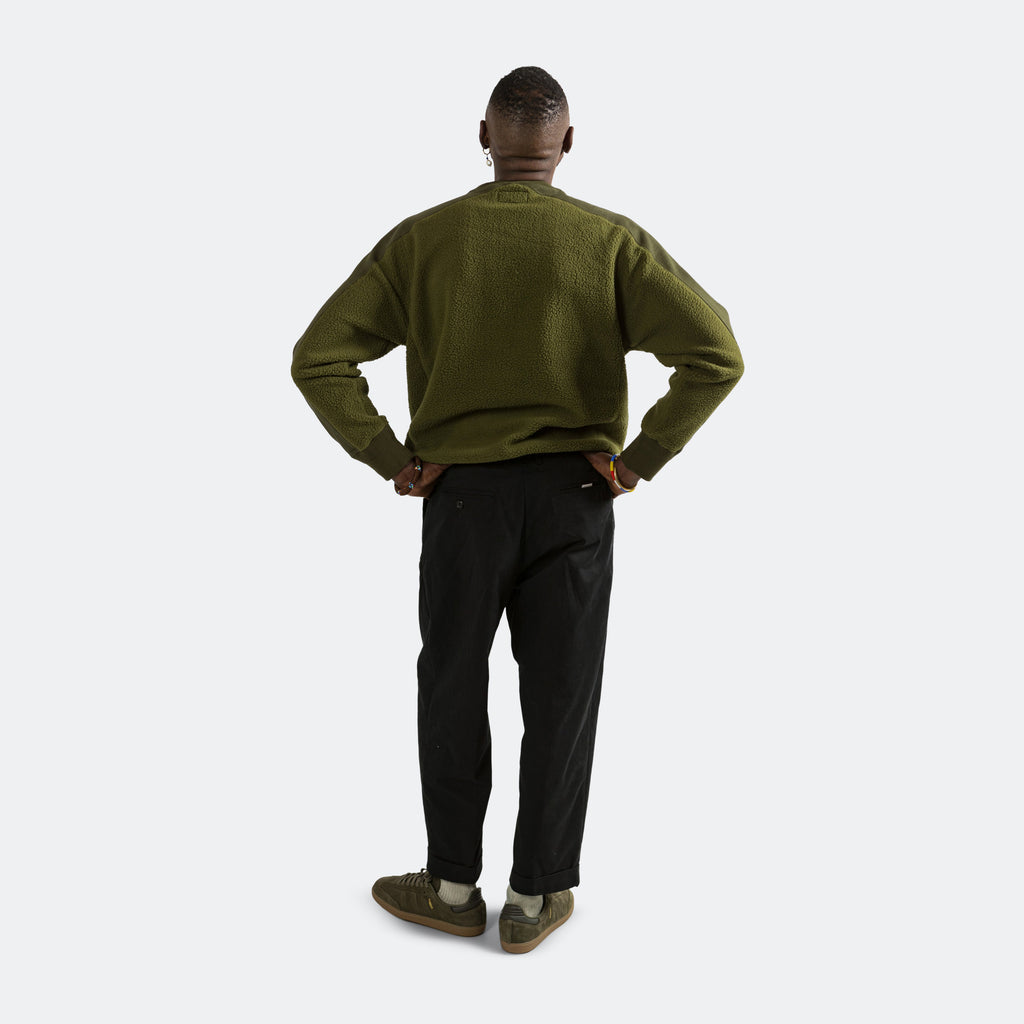 MIL Crew Fleece - Olive
