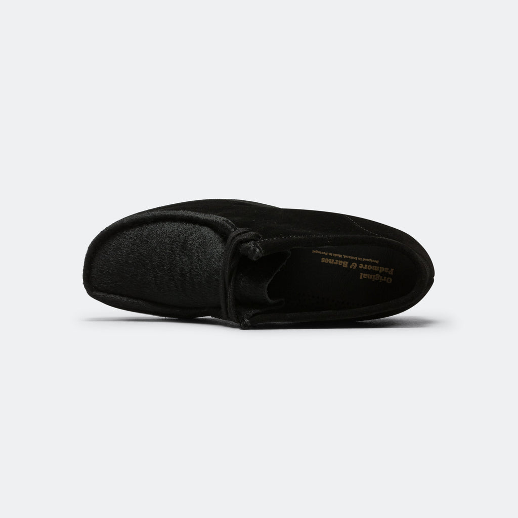 P404 × UP THERE - Black Suede/Black Pony