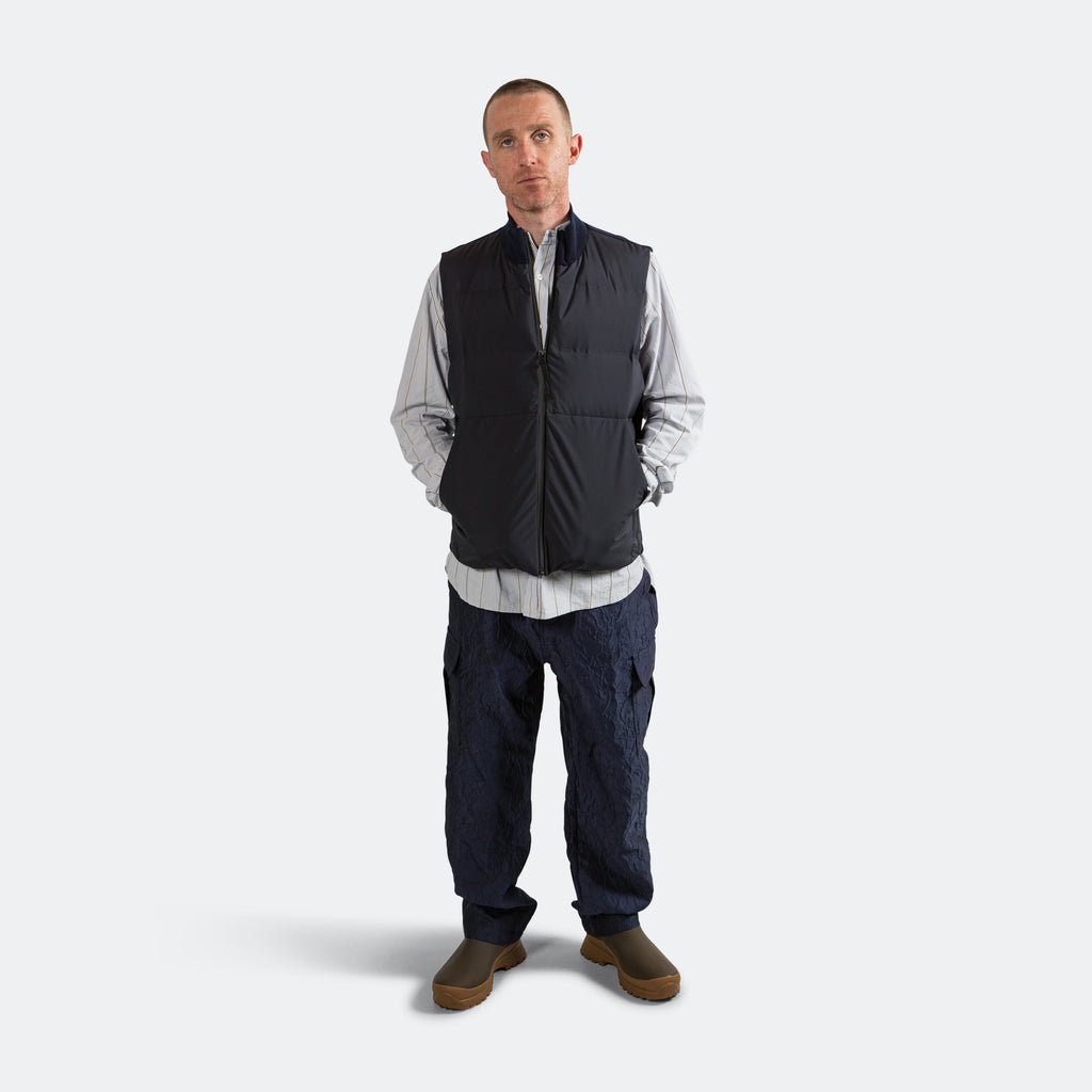 PERTEX® Shield Hybrid Knit Gilet - Dark Navy
