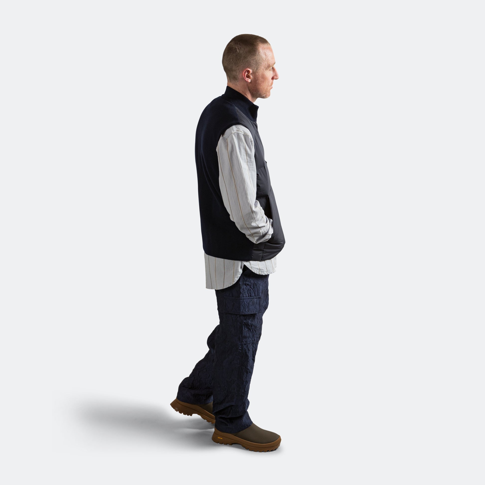PERTEX® Shield Hybrid Knit Gilet - Dark Navy