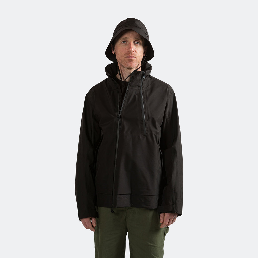 Stand Collar GORE-TEX® 3L Shell - Black