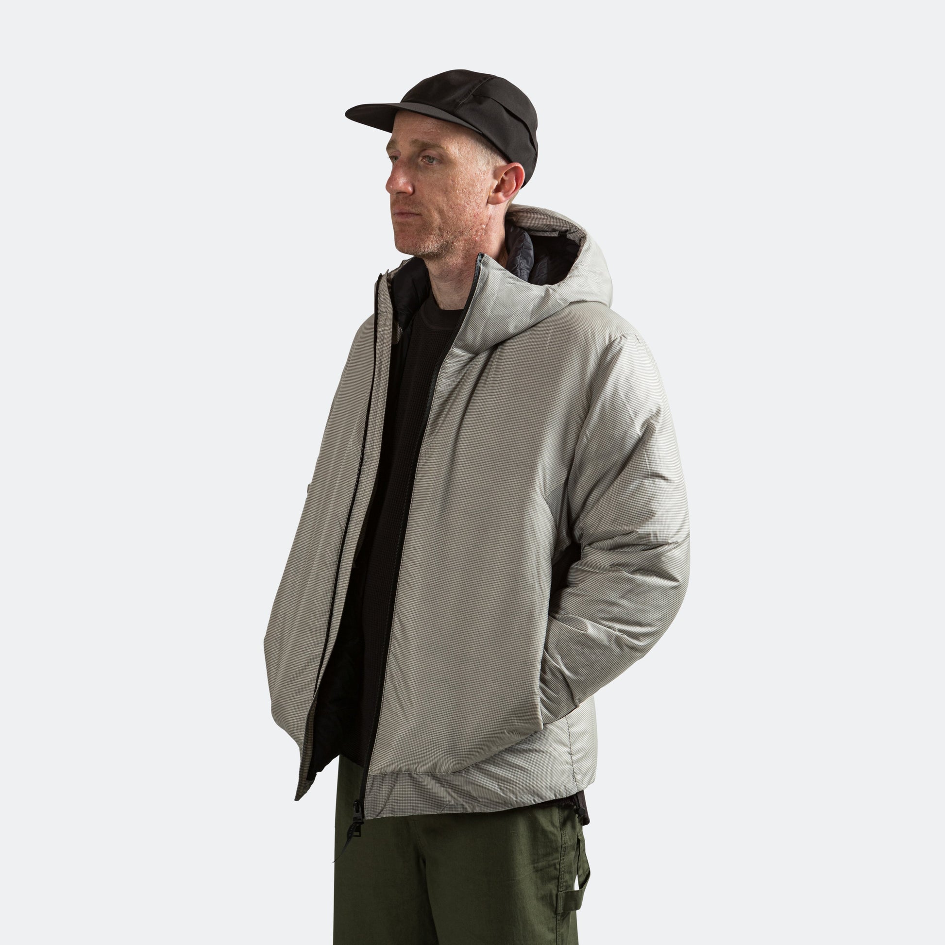 PASMO™ Rip-Stop Short Down Parka - Lucid White