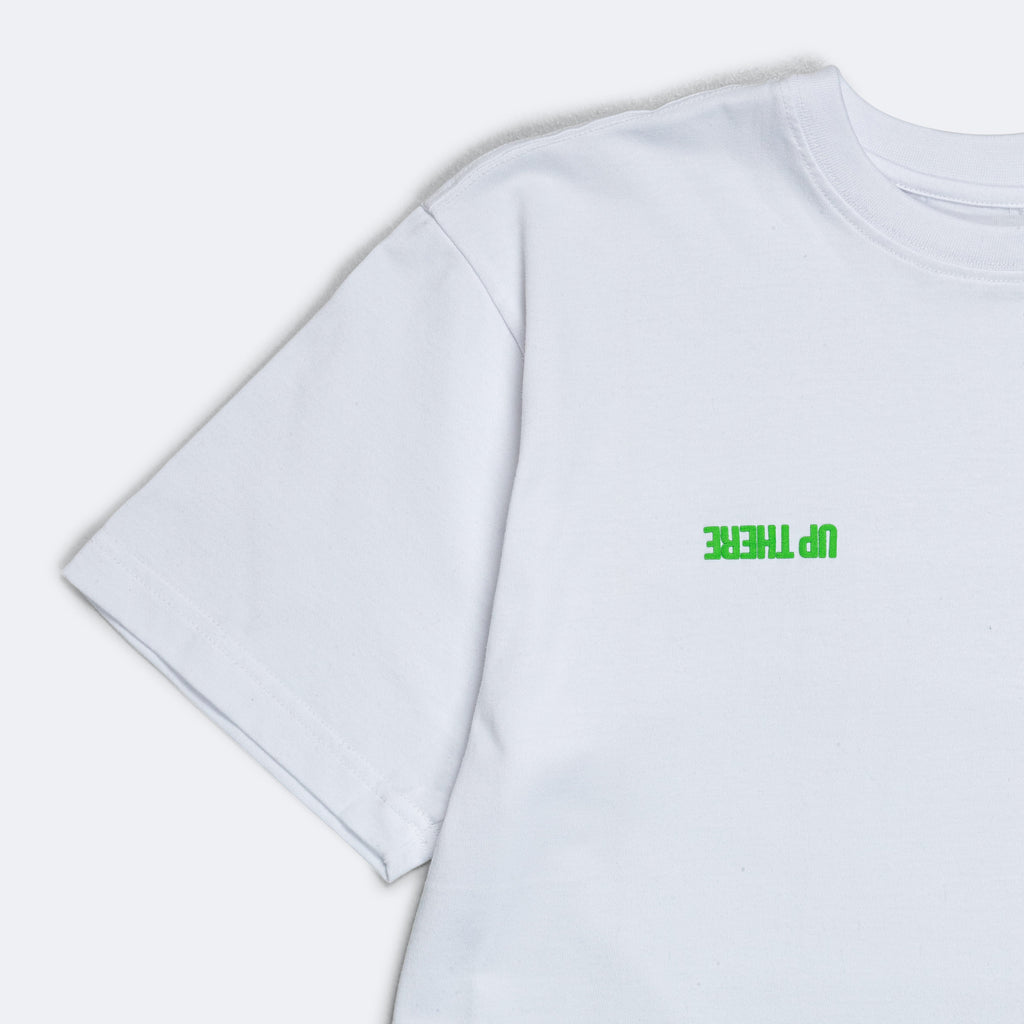 SS Logo Tee - White/Green