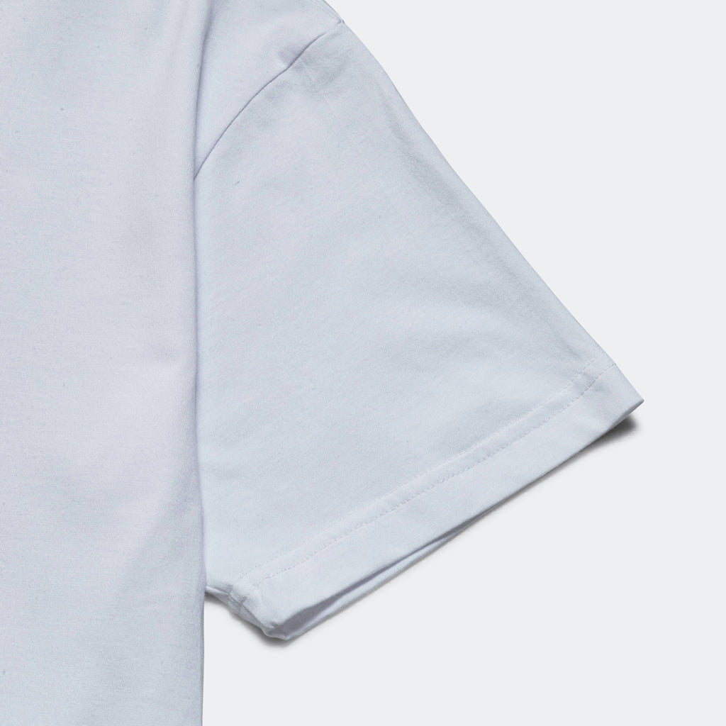 SS Logo Tee - White/Pink