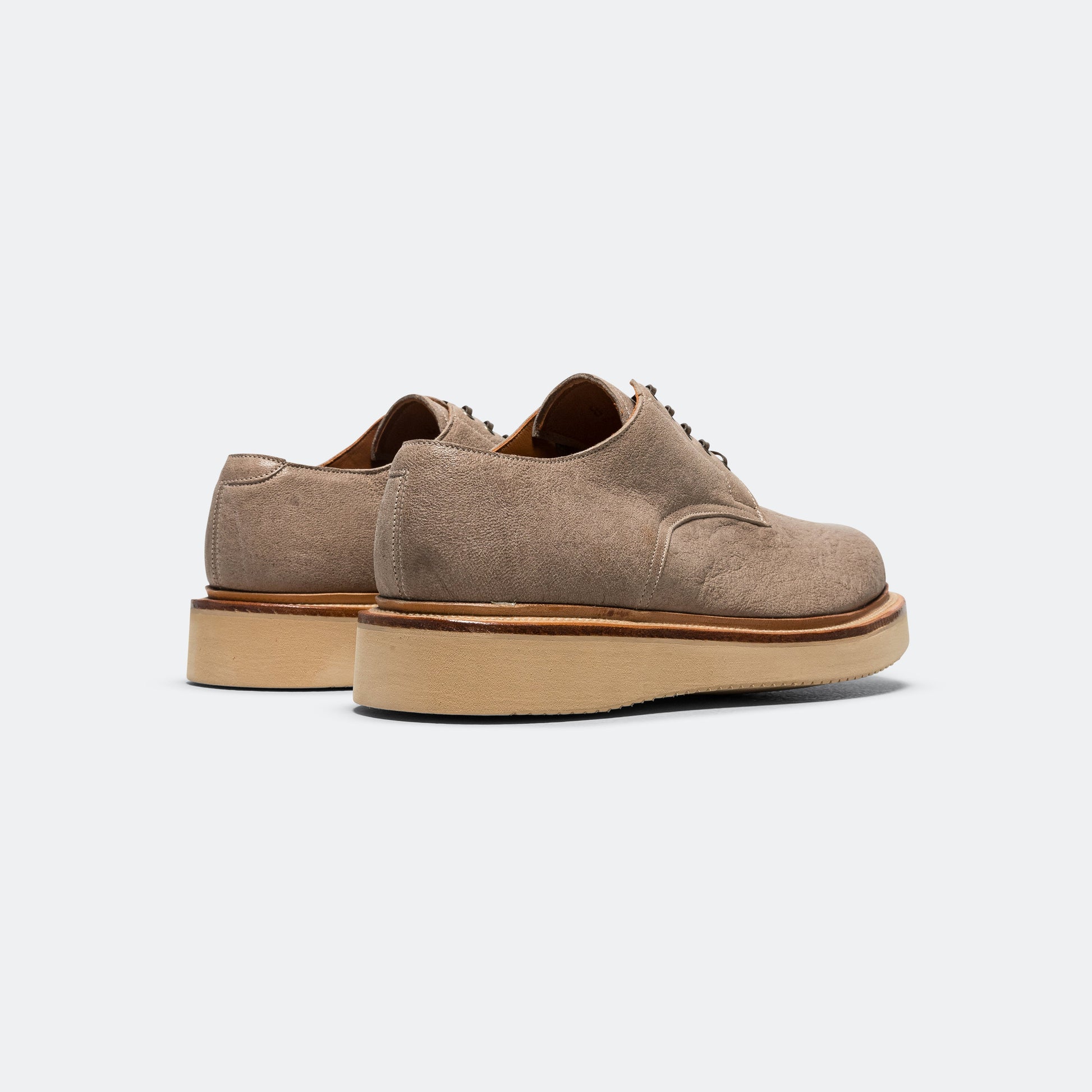 Rockland Blucher by UP THERE - Washed Ram Grey