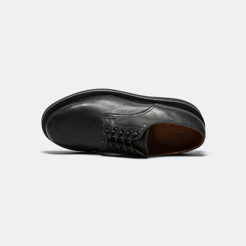 Rockland Blucher by UP THERE - Waxed Camel Nero