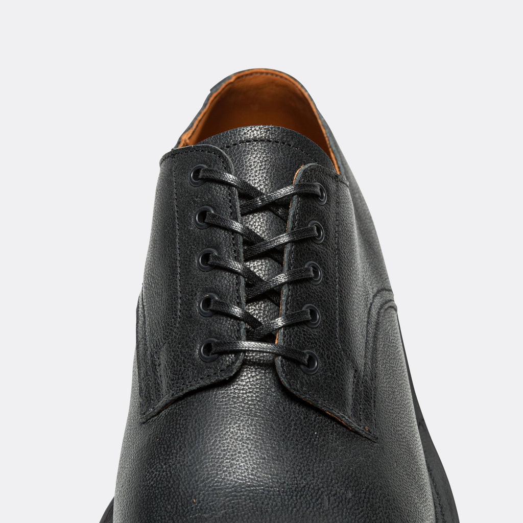 Rockland Blucher by UP THERE - Waxed Camel Nero