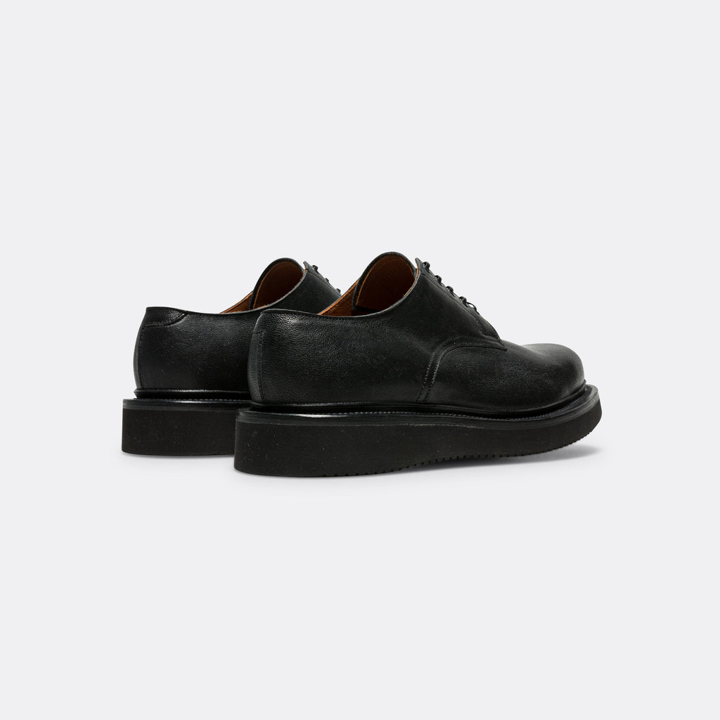 Rockland Blucher by UP THERE - Waxed Camel Nero