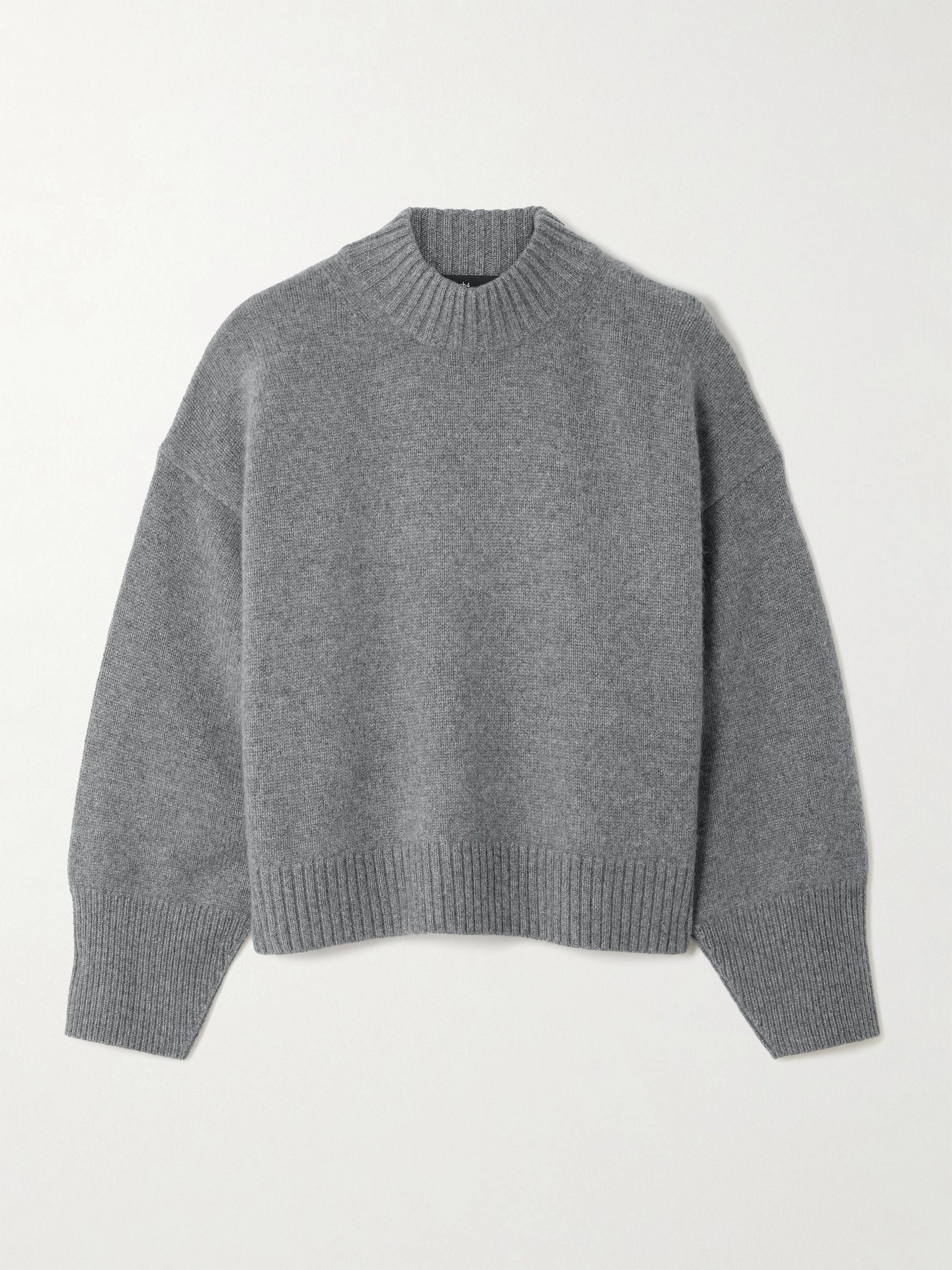 Rozzie cropped cashmere sweater