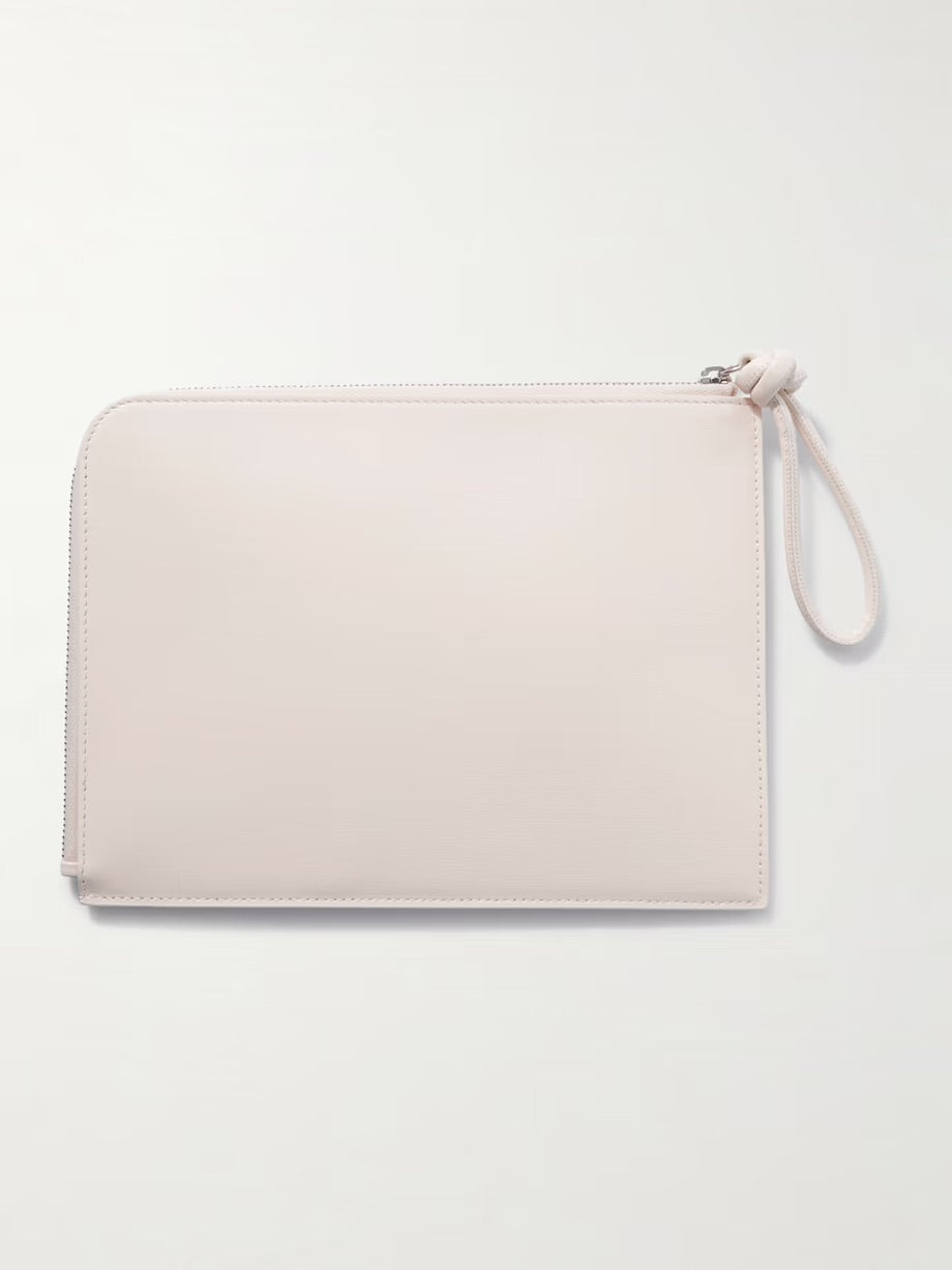 Leather clutch - Pink
