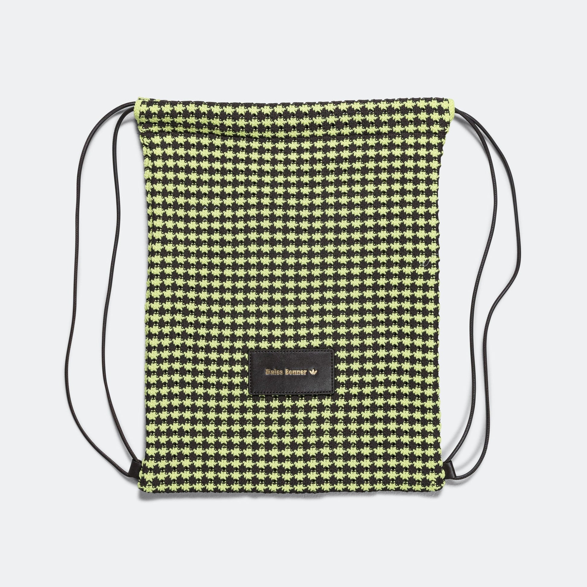 Crochet Gym Bag x Wales Bonner - Frozen Yellow/Night Brown