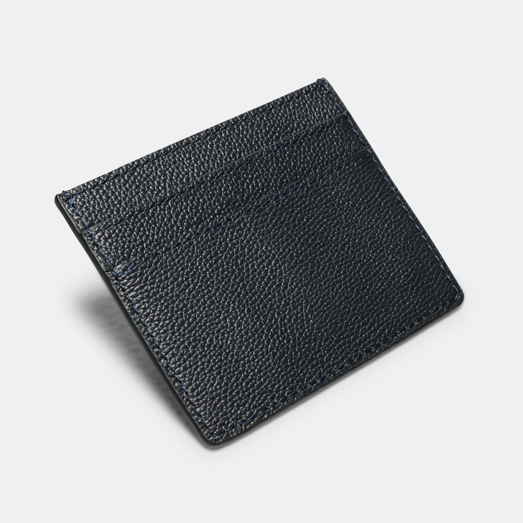 Leather Wallet - Navy