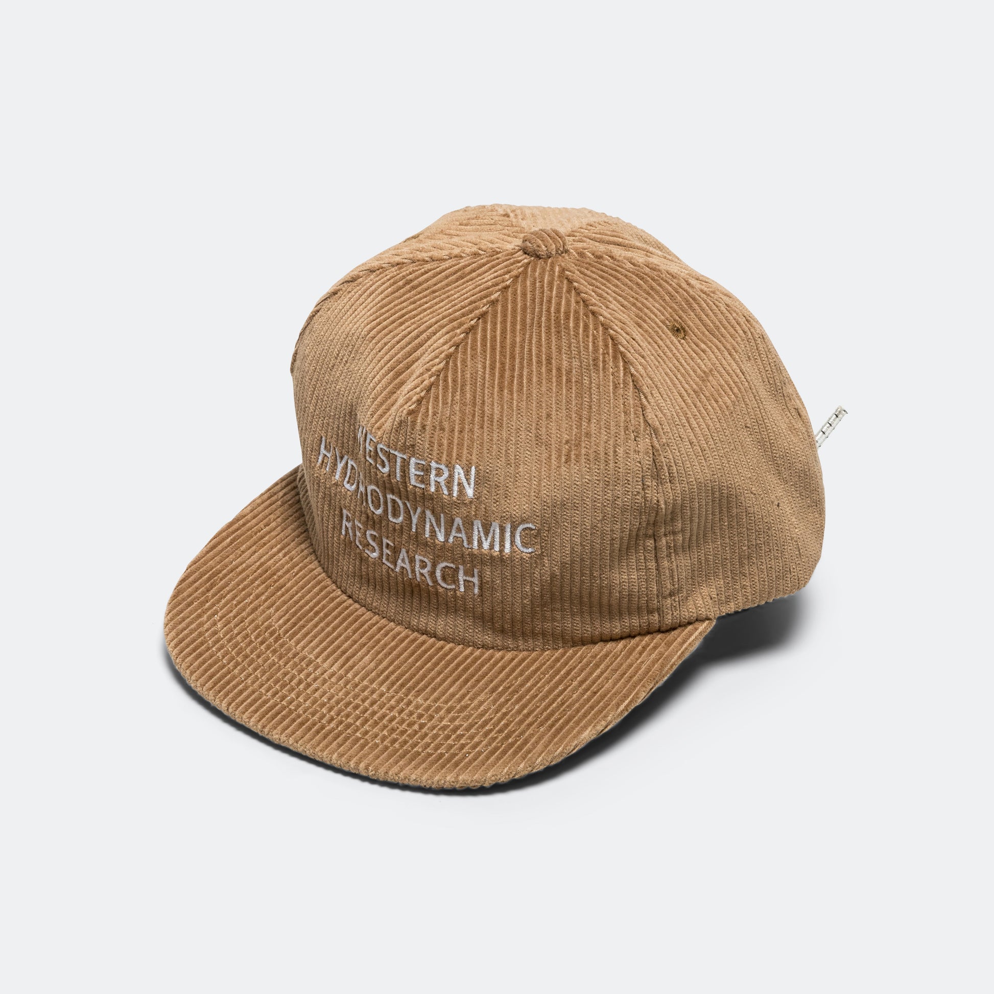 Whale Cord Hat - Brown