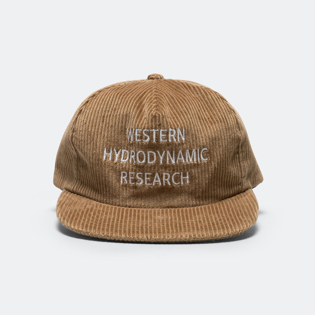 Whale Cord Hat - Brown