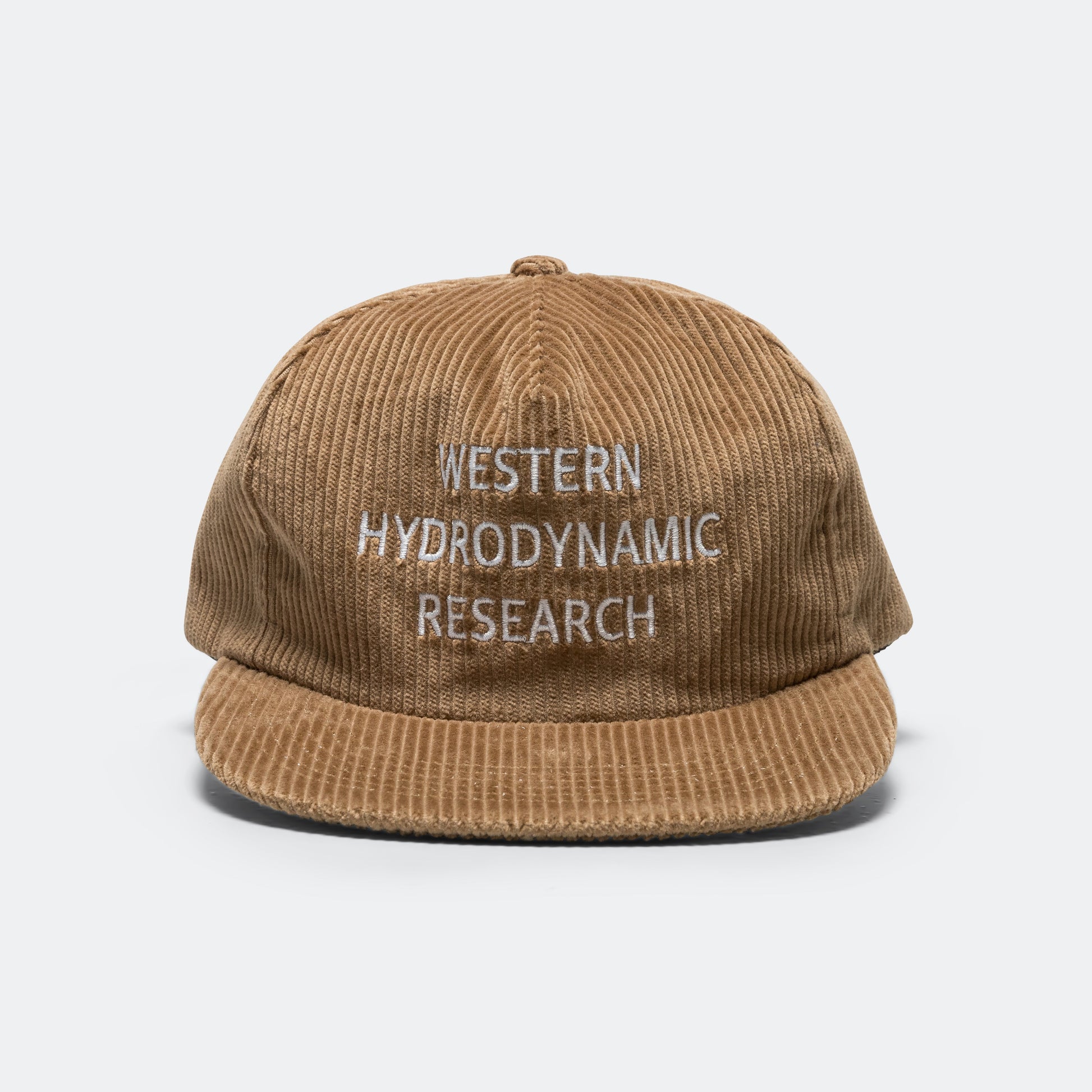 Whale Cord Hat - Brown