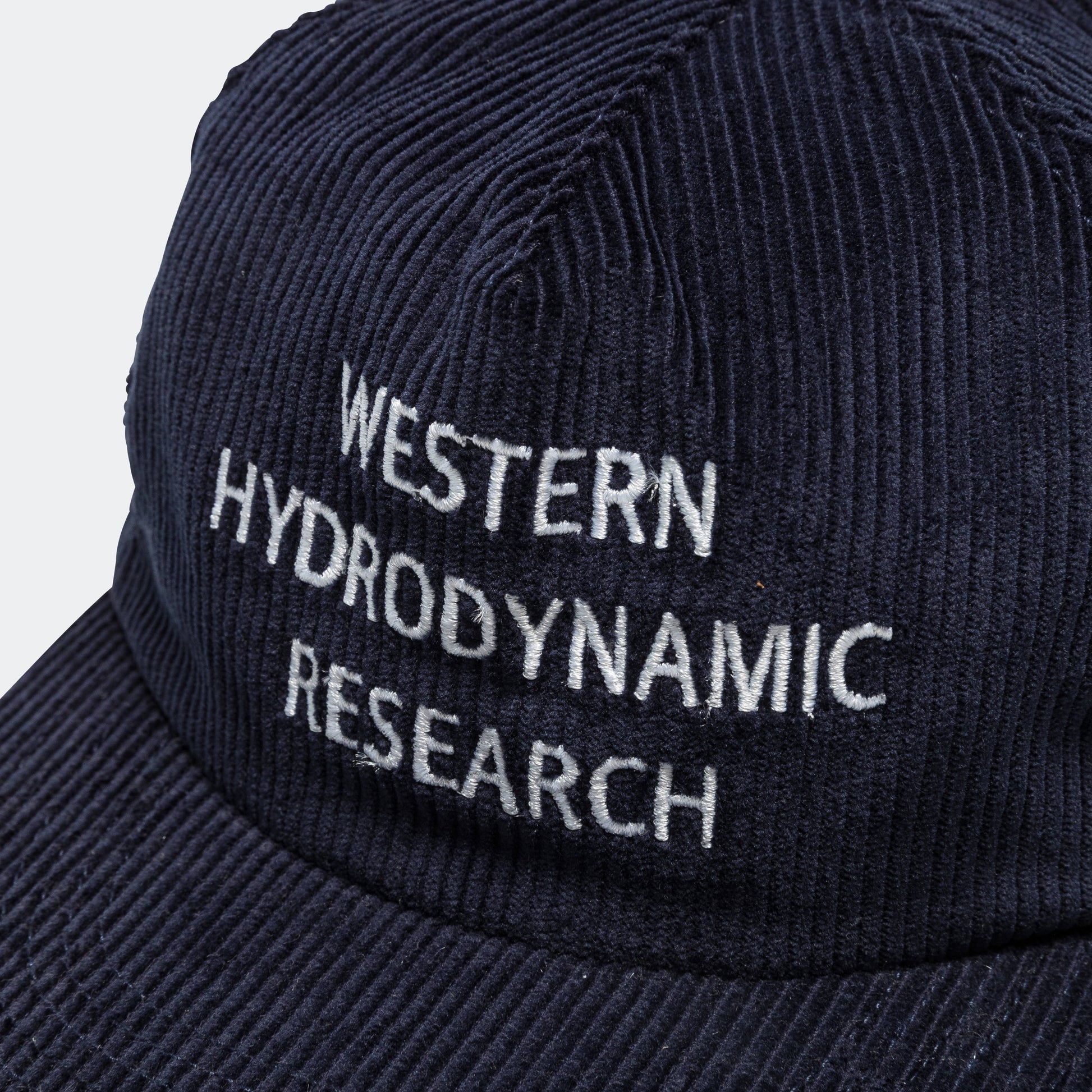 Whale Cord Hat - Navy