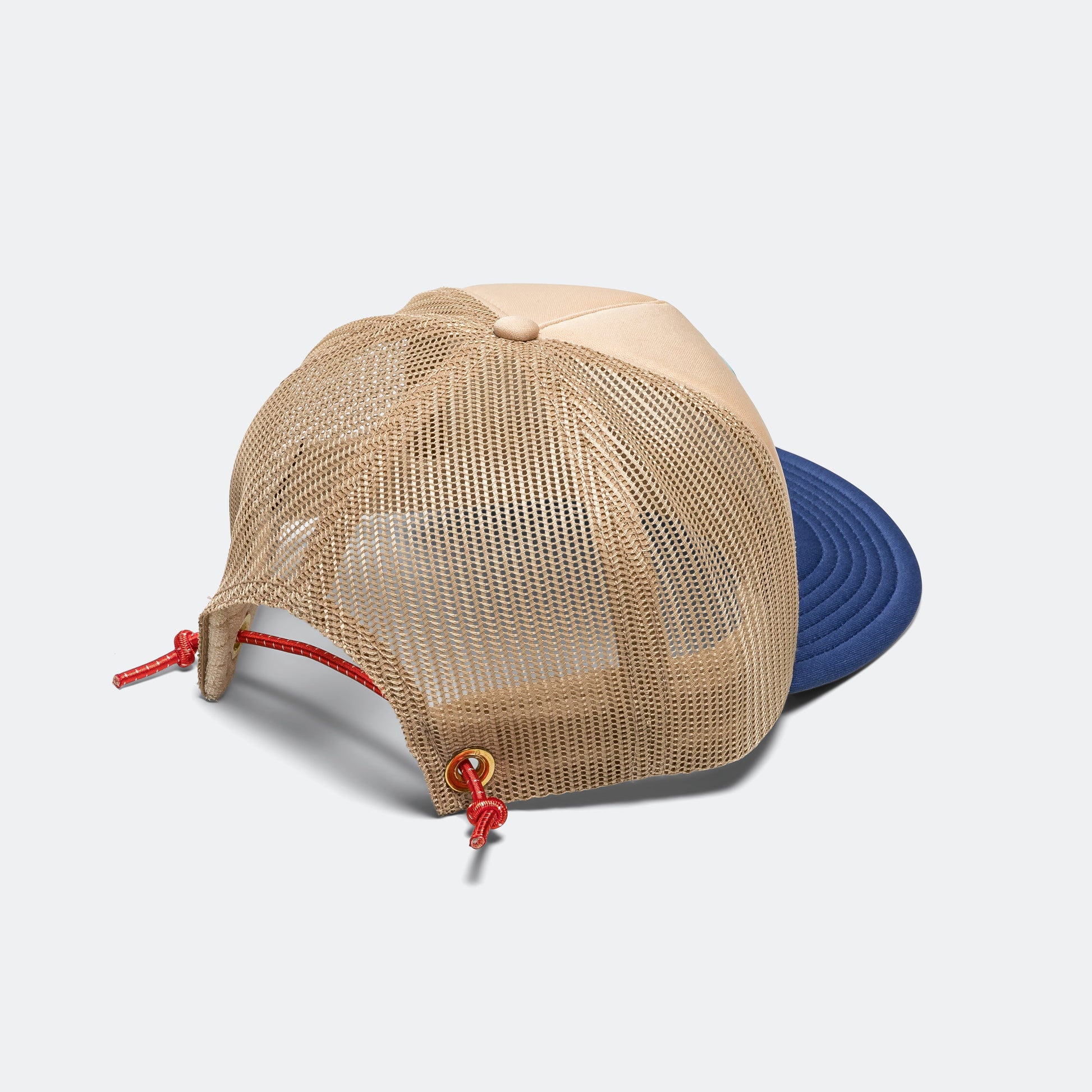 Fishing Hat - Tan/Blue
