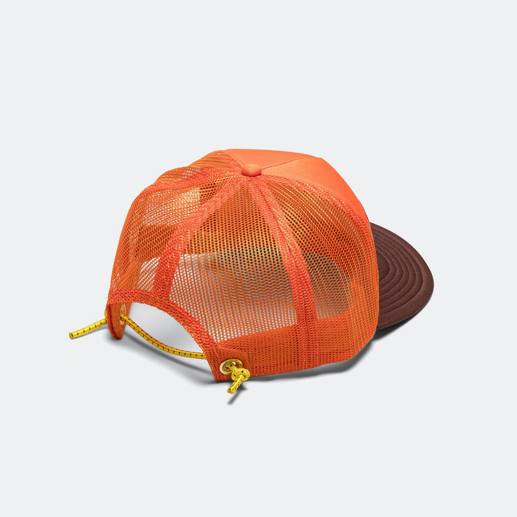 Fishing Hat - Orange/Brown